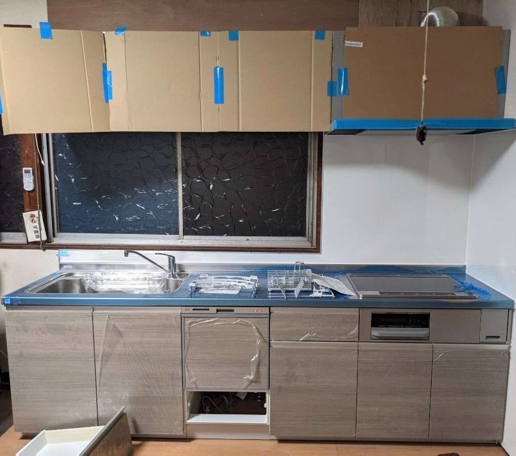 キッチン改装工事 2021年9月
